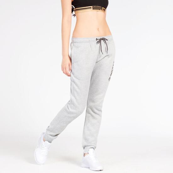 Pantalón Mickey Gris Claro Mujer