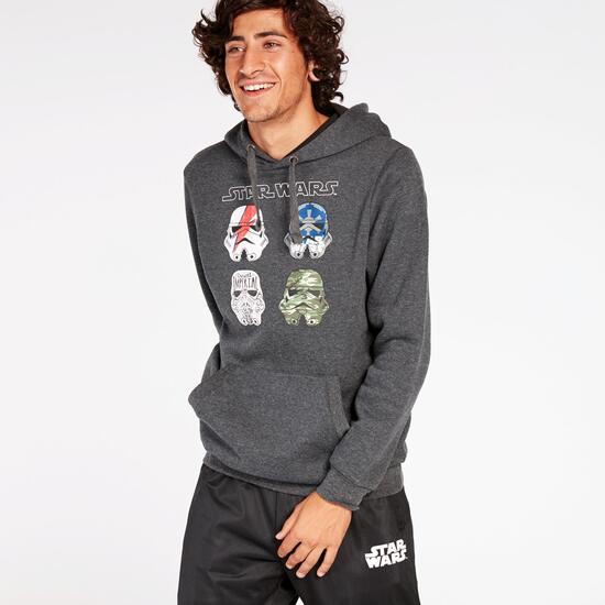 Sudadera Star Wars Negra Hombre