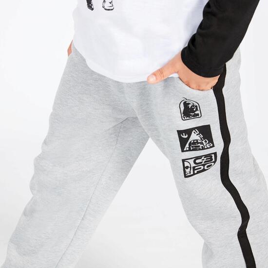 Pantalón Star Wars Niño Gris (10-16)