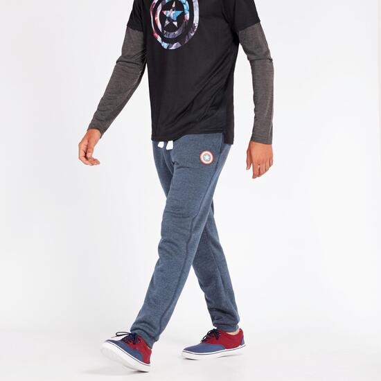 Pantalón Marvel Azul Marino Hombre