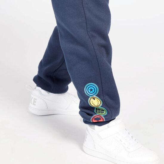 Pantalón Marvel Azul Marino Niño (2-8)
