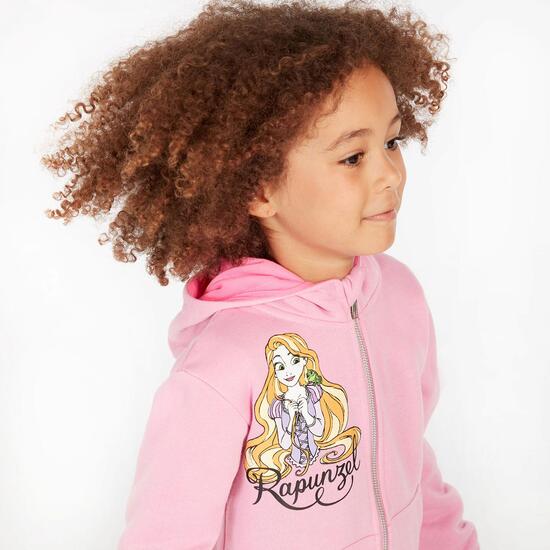 Sudadera Rapunzel Rosa Niña (2-8)