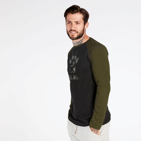 Camiseta Manga Larga Kelme Negra