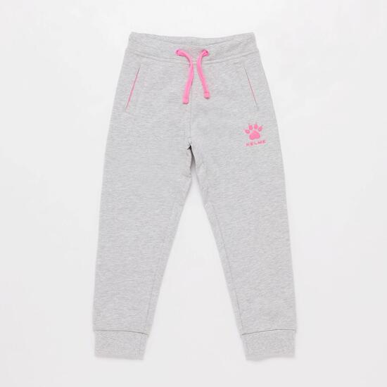 Pantalón Puño Kelme Gris Niña