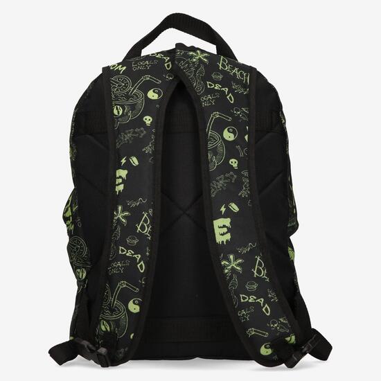 Mochila Escolar Estampado Letras Silver