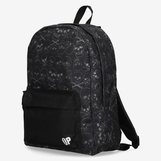 Mochila Escolar Calaveras Negra Up