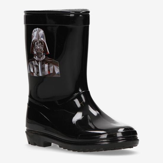 Botas Agua Star Wars Negras Niño (28-35)