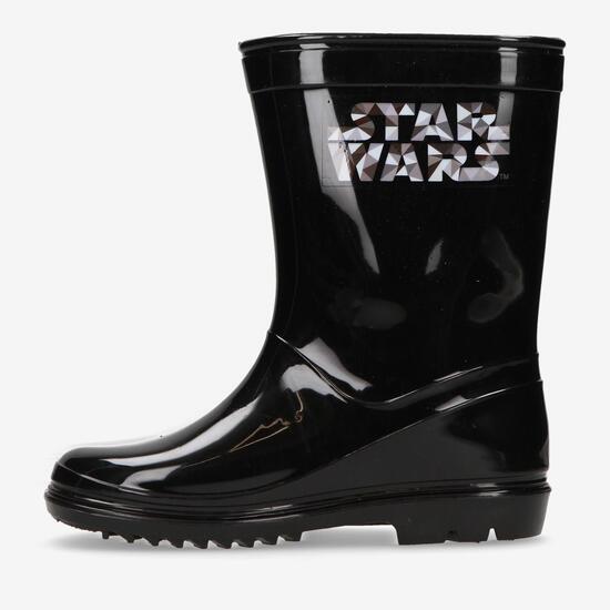 Botas Agua Star Wars Negras Niño (28-35)