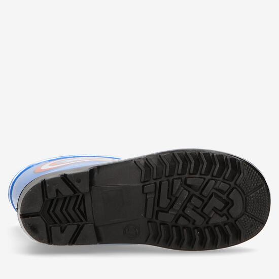 Botas Agua Capitán América Azules Niños