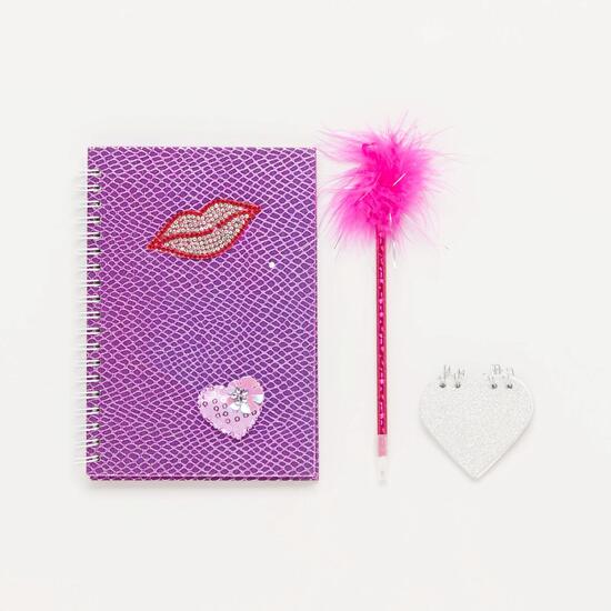 Libreta Morada Silver