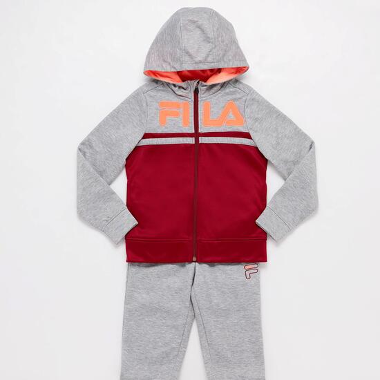 Chandal Fila Gris Niña (10-16)