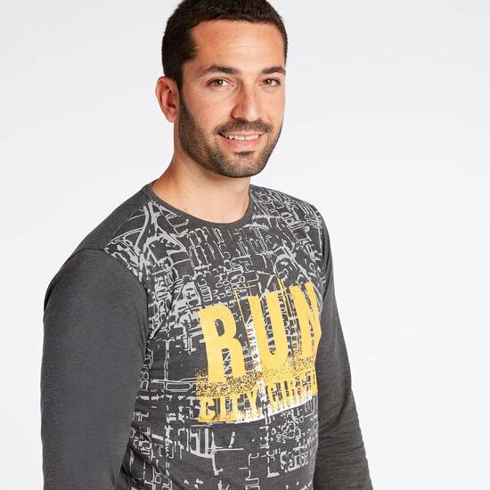 Camiseta Gris Oscuro Silver Tineo