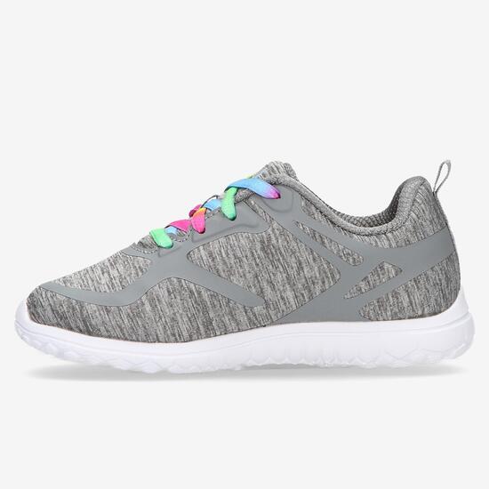 Zapatillas Running Fila Kameo Grises Niña (36-39)