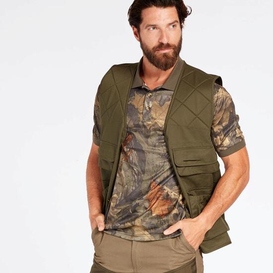 Chaleco Caza Gamo Verde Hombre