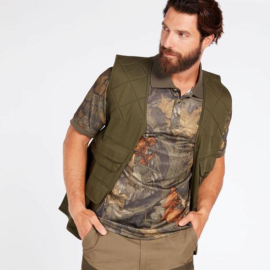 Chaleco Caza Gamo Verde Hombre