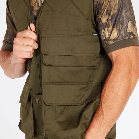Chaleco Caza Gamo Verde Hombre