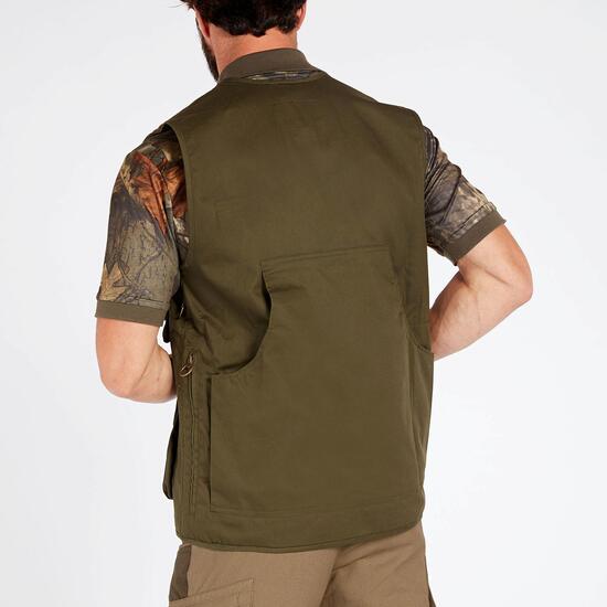 Chaleco Caza Gamo Verde Hombre