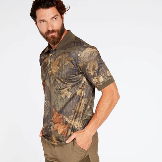Polo Caza Camuflaje Gamo Hombre