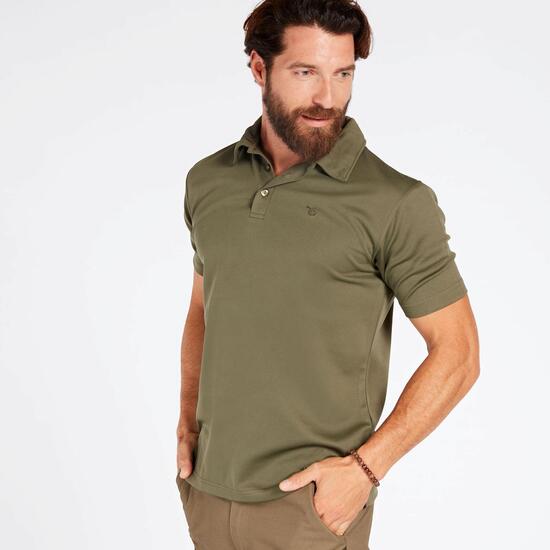 Polo Caza Gamo Verde Hombre