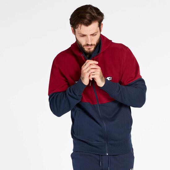 Sudadera Capucha Roja Azul Starter