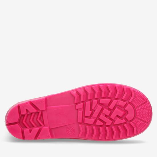 Bota Agua Elsa Frozen Fucsia Junior