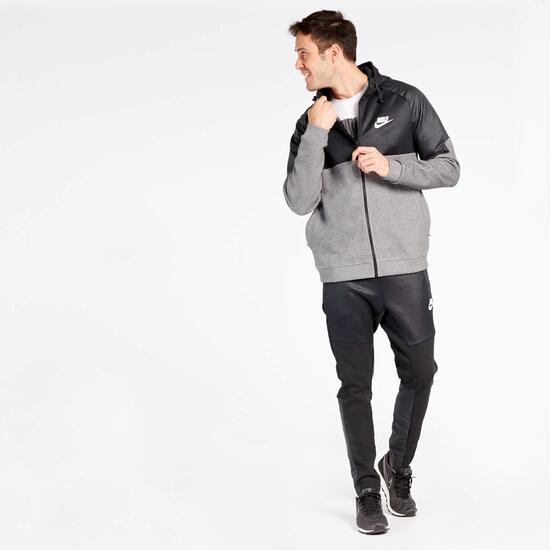 Sudadera Nike Negra Gris