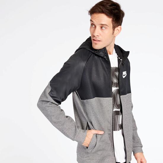 Sudadera Nike Negra Gris