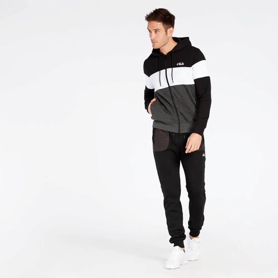 Sudadera Capucha Gris Fila