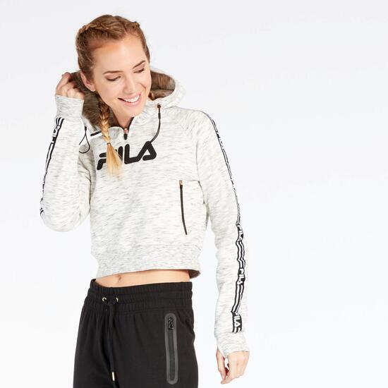 Sudaderas con capucha blancas lindas para mujeres con