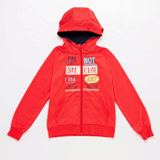 Chándal Rojo Niño Up Basic