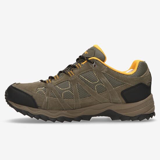 Zapatos Montaña Hombre Hi Tec Low Marrón