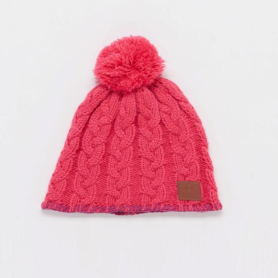 Gorro Lana Junior Boriken Rosa