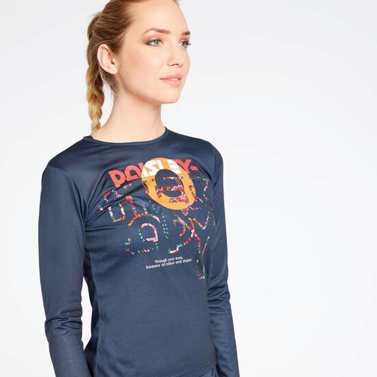 Camiseta Manga Larga Marino Silver
