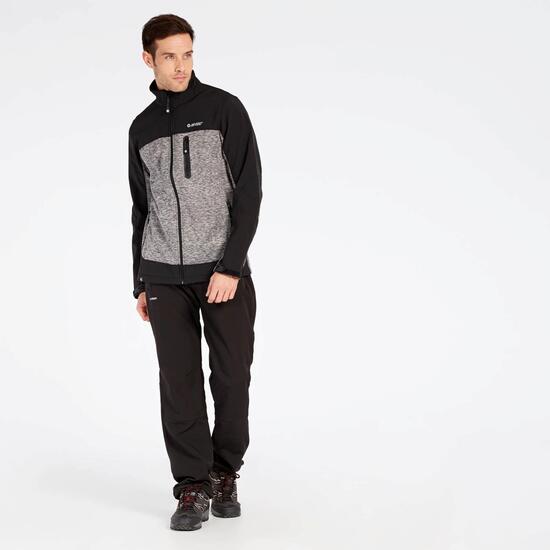 Chaqueta Sofhtshell Gris Hi Tec
