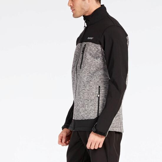 Chaqueta Sofhtshell Gris Hi Tec
