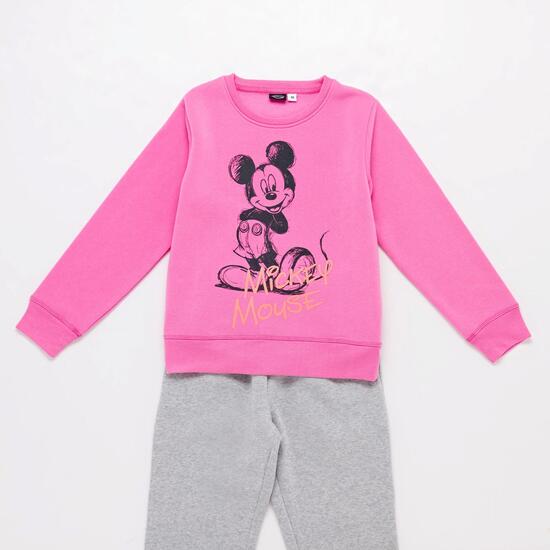 Chandal Mickey Rosa Niña