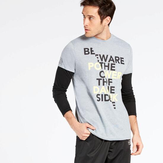 Camiseta Star Wars Hombre Gris
