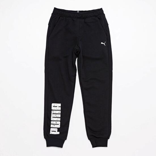 Pantalón Puma Negro Jr