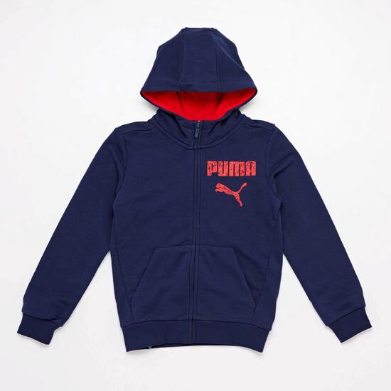 Chaqueta Capucha Puma Marino Jr