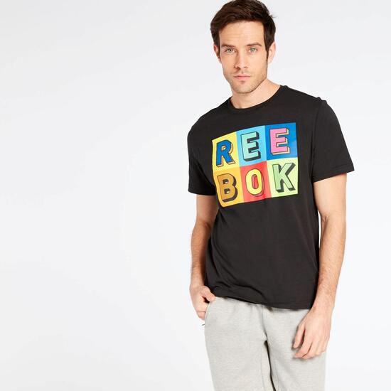 Camiseta Reebok Negra