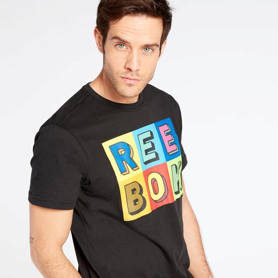 Camiseta Reebok Negra