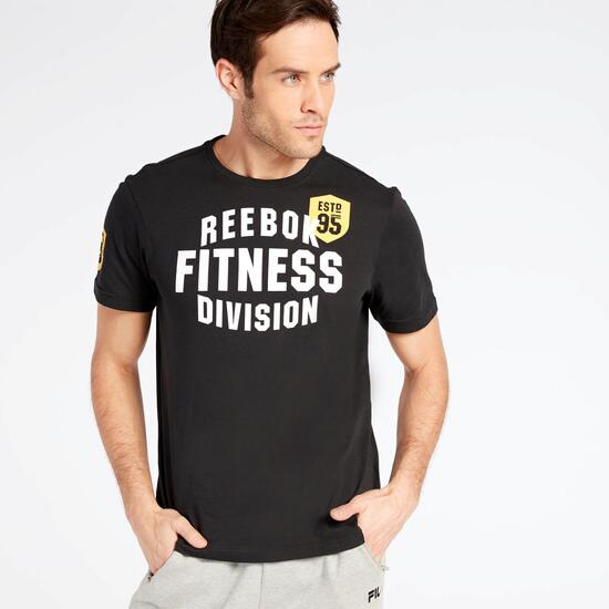 Camiseta Reebok Negra