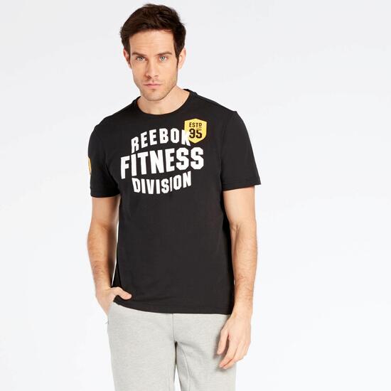 Camiseta Reebok Negra