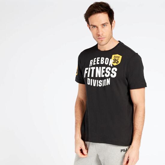 Camiseta Reebok Negra