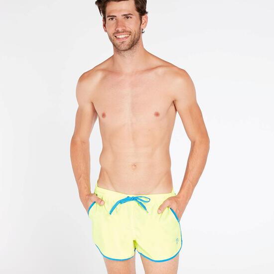 Bañador Corto Amarillo West Coast