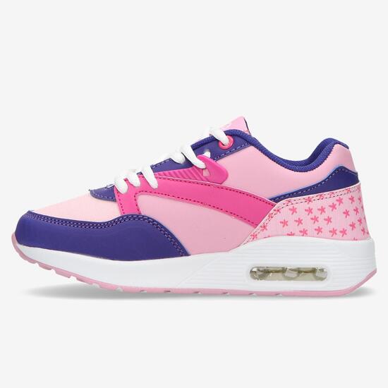 Zapatillas Rosas Niña Silver Petra