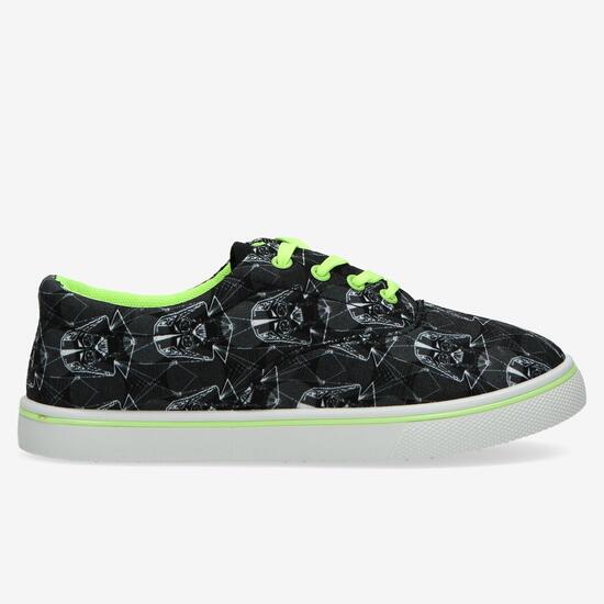 Zapatillas Star Wars Negras Junior