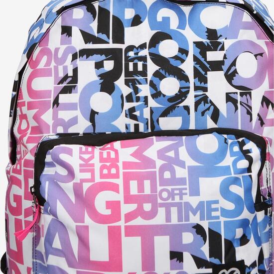 Mochila Letras Silver