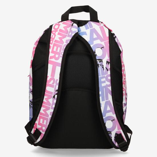 Mochila Portátil Letras Silver