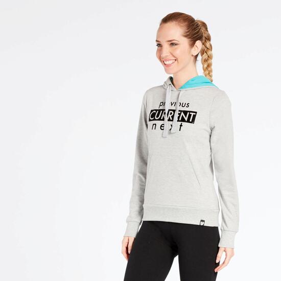 Sudadera Gris Up Basic